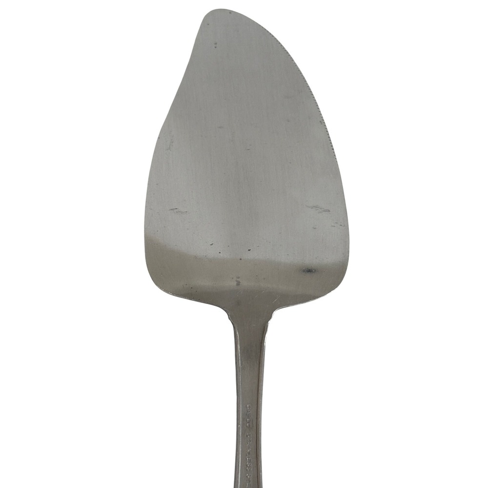 Vintage Capco Stainless Steel Japan Pie Cake Server Floral Handle 8.5" - Picture 7 of 12